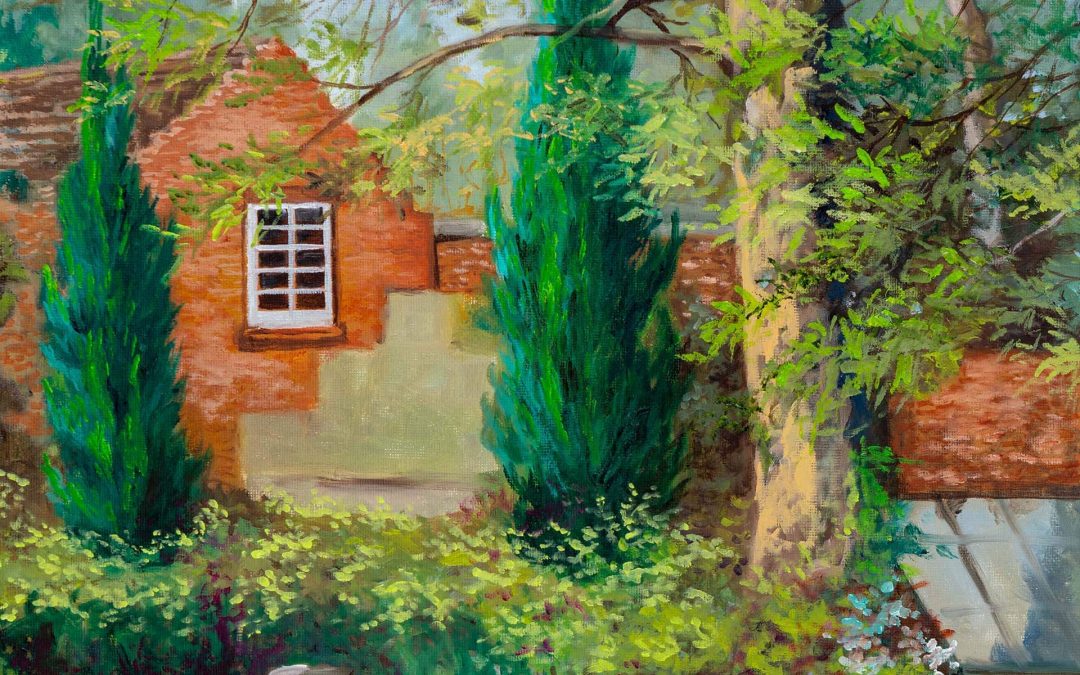 Huntington Castle Gardens, Clonegal. 16 x 20 inch.