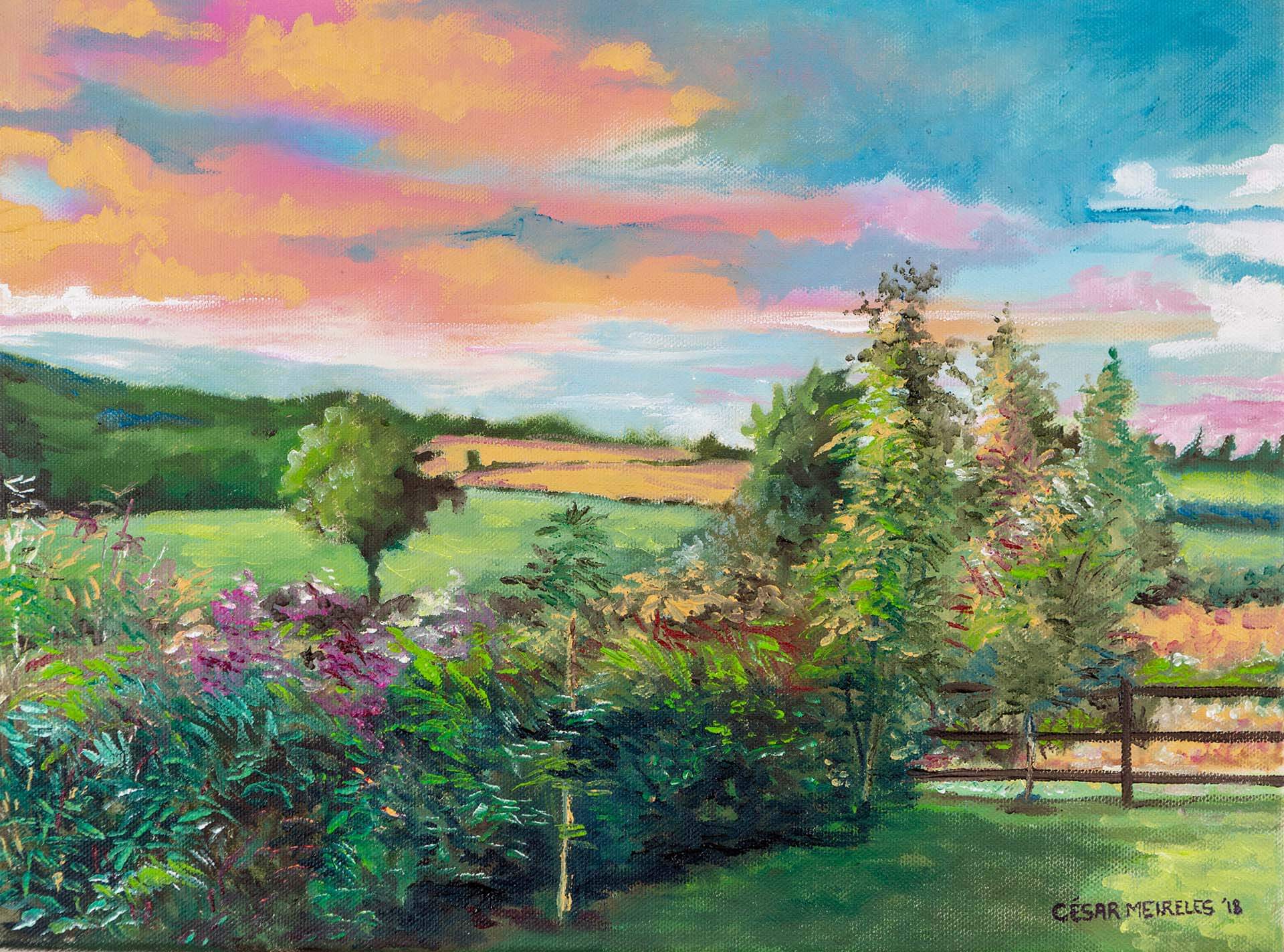 cesar meireles art - Monagreana Sunset - fine art print